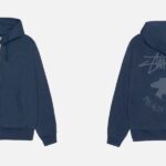 BEACH ROOTS ZIP HOODIE STUSSY NAVY