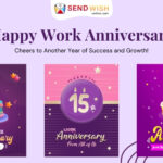 Work anniversary cards